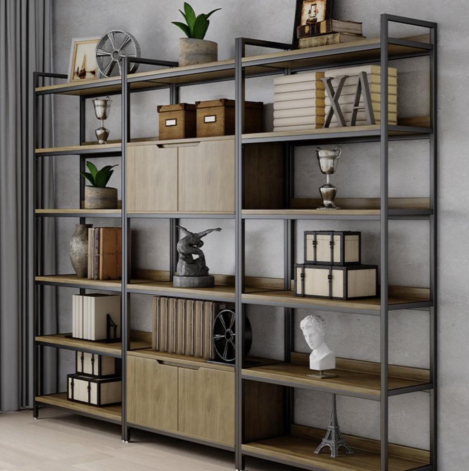 Железный шкаф-витрина